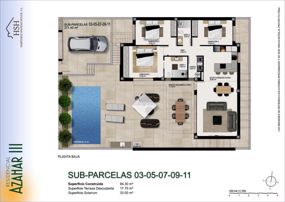 kaufen Haus Ciudad Quesada Baix Segura 3