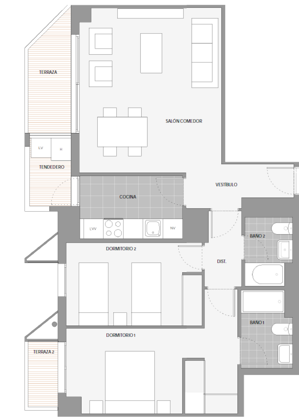  kaufen Wohnung Quatre Carreres Malilla Valencia 30