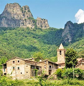in den Gebirgsregionen Spaniens